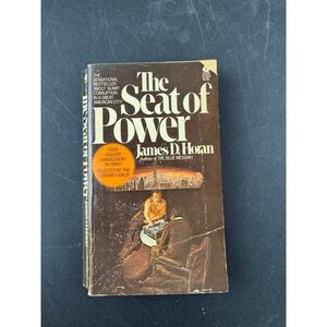 The Seat of Power James D Horan 1975 Avon Paperback Vintage Crime Thriller Novel